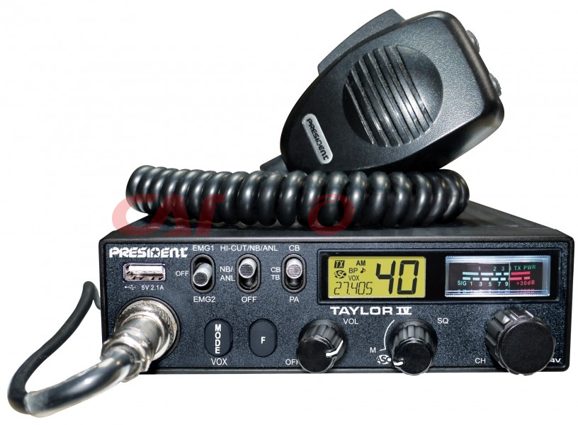 CB Radio President TAYLOR IV ASC –  - CAR-TRONIC