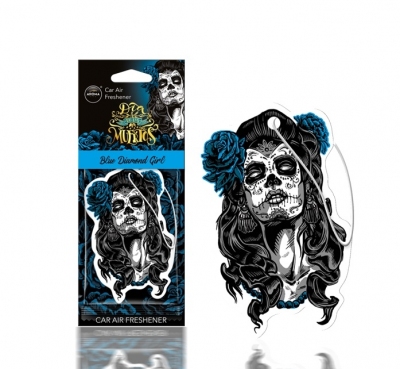 Odświeżacz powietrza MUERTOS Blue Diamond Girl