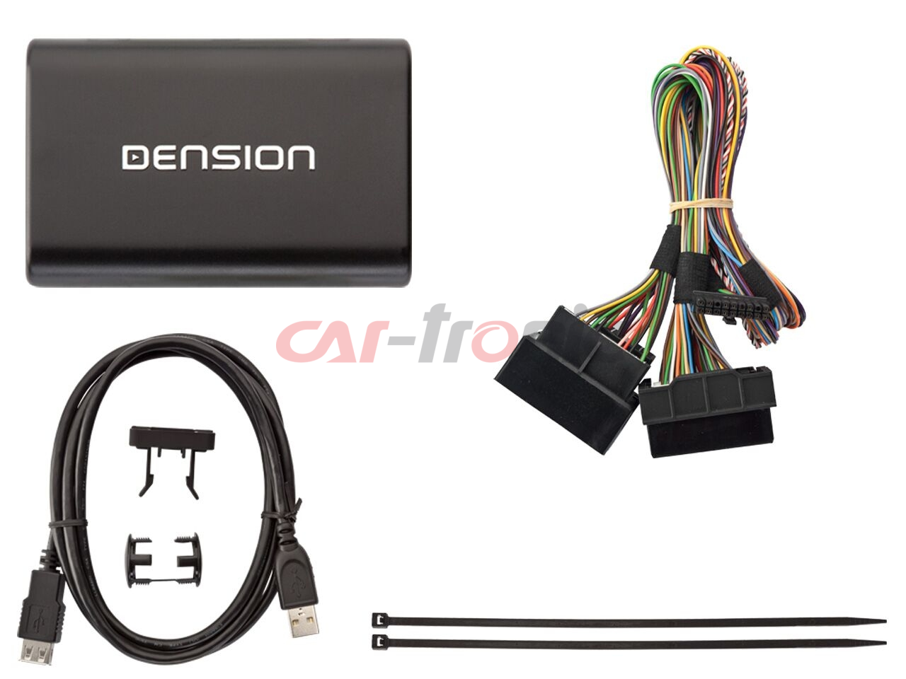 Cyfrowa zmieniarka Dension USB,iPod,iPhone,AUX,ID - Audi RNS-E