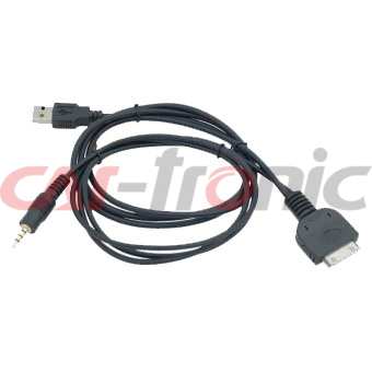 Złącze AV do iPod - USB + JACK 3.5 MM 4POL