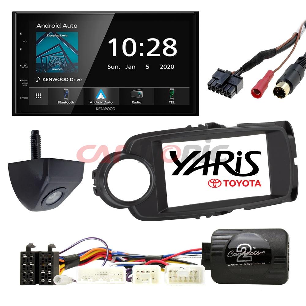 Zestaw multimedialny Kenwood do samochodu Toyota Yaris 2011-2020