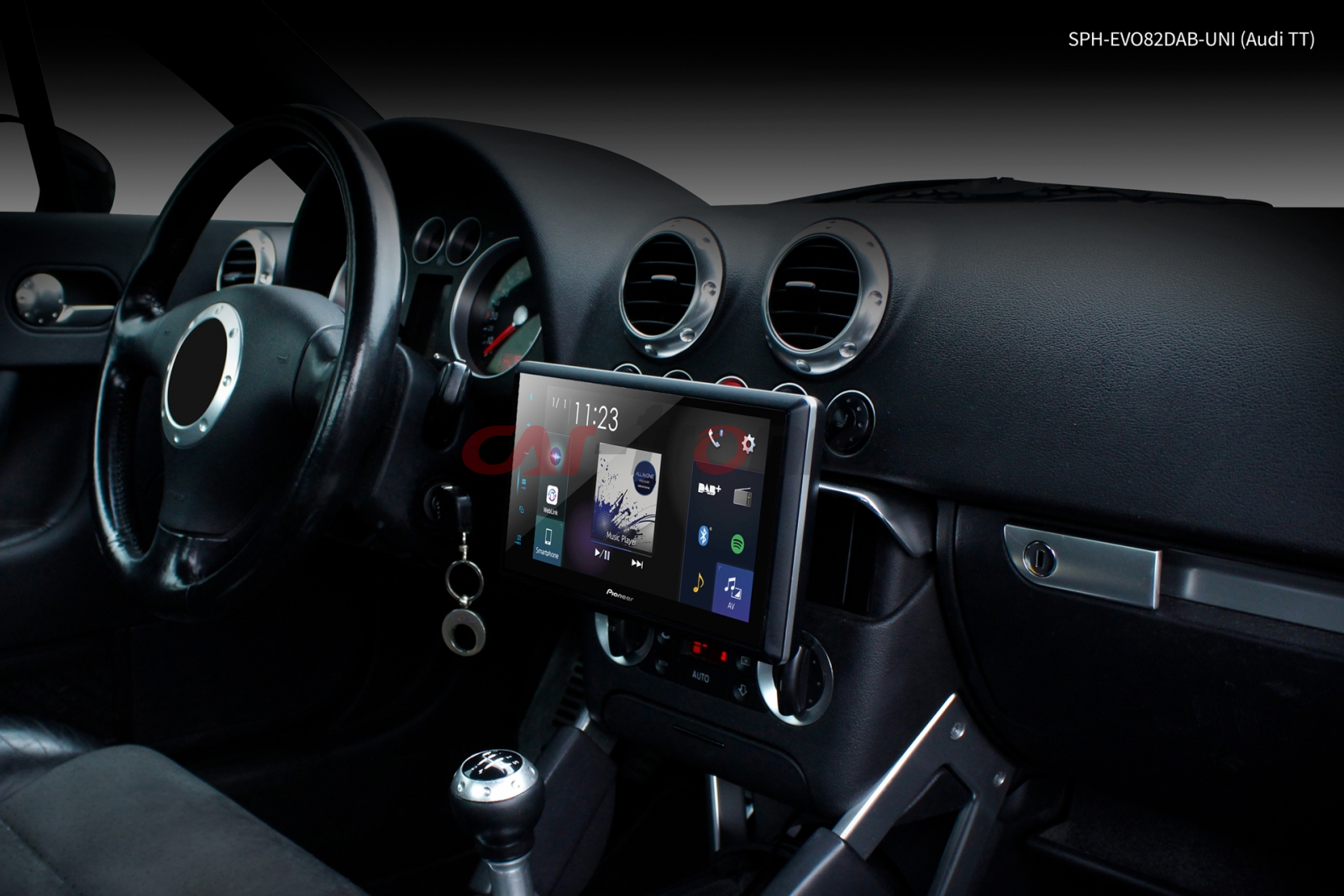 Stacja multimedialna Pioneer SPH-EVO82DAB-UNI. Apple CarPlay i Android Auto