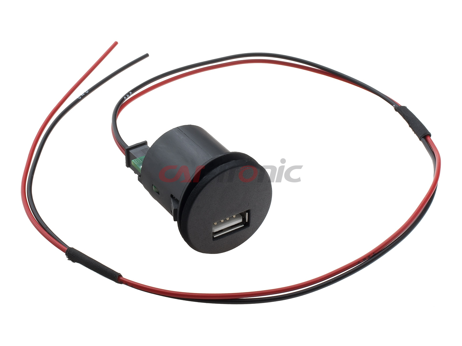 Zasilacz samochodowy USB A gniazdo 12V/ 5V/1x2,1A