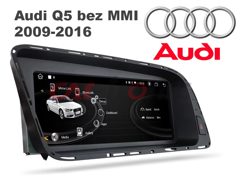 Zestaw multimedialny Junsun do samochodu Audi Q5 2009-2016 bez MMI, montaż w cenie