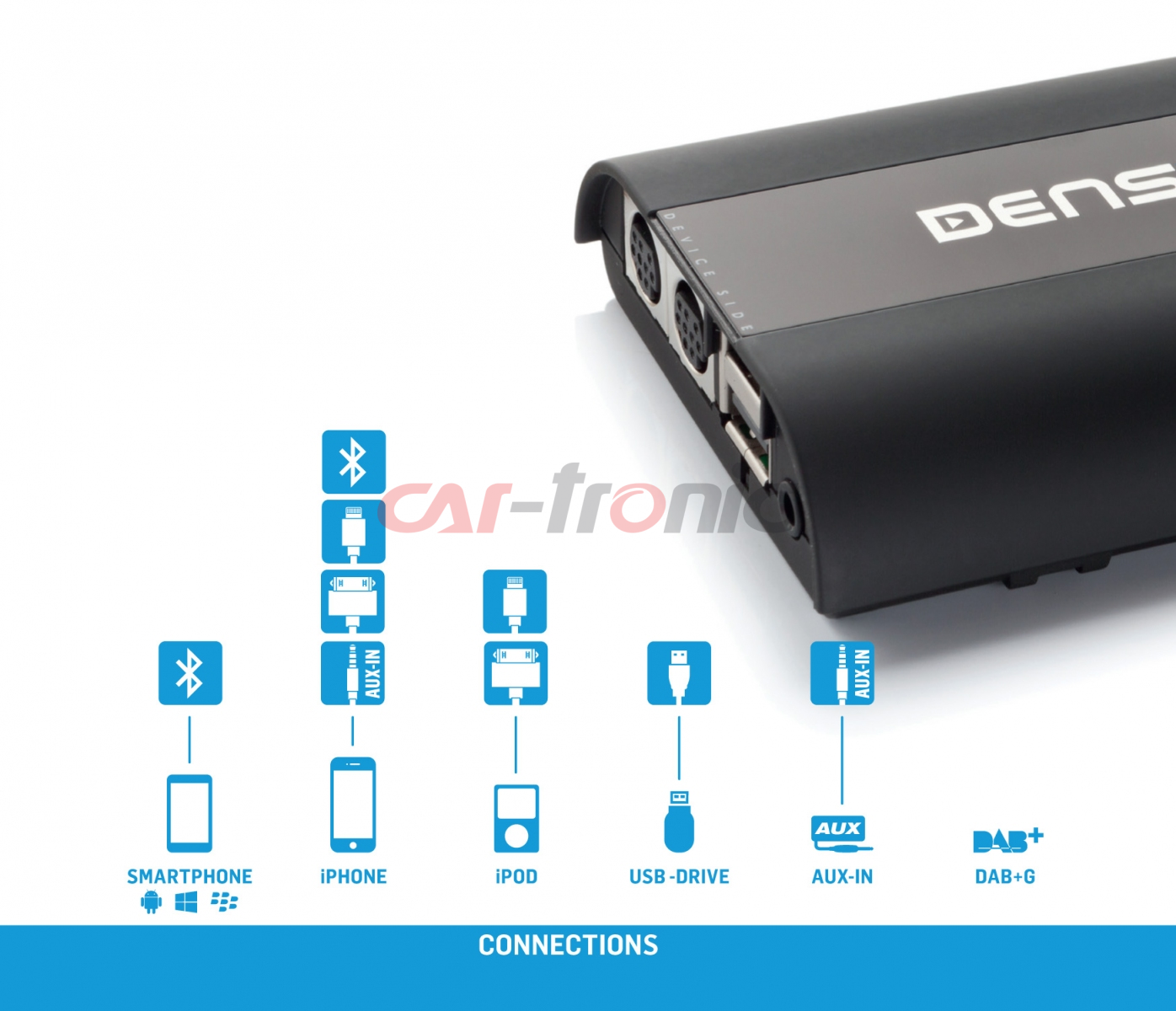 Dension Pro BT,AUX,USB,iPhone,ID3,DAB+ BMW