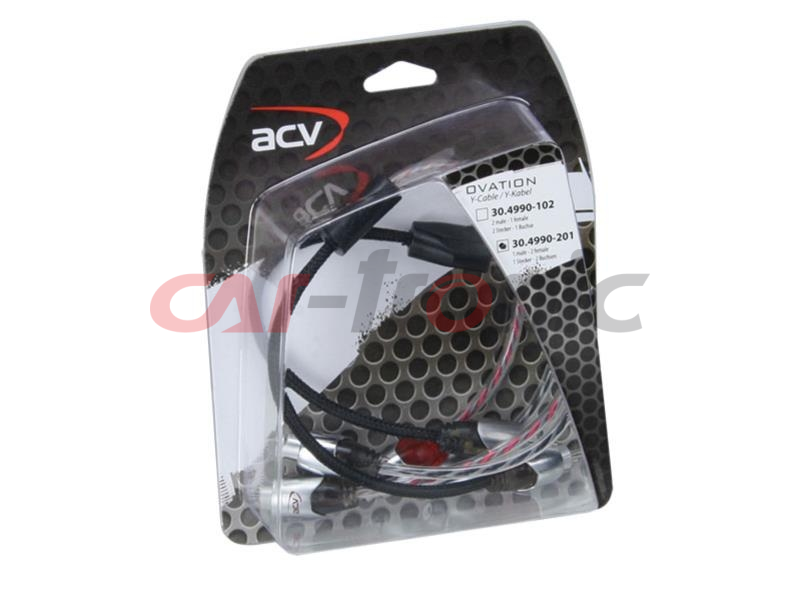 ACV OVATION rozdzielacz chinch 2x wtyk - 4x gniazdo 30.4990-201