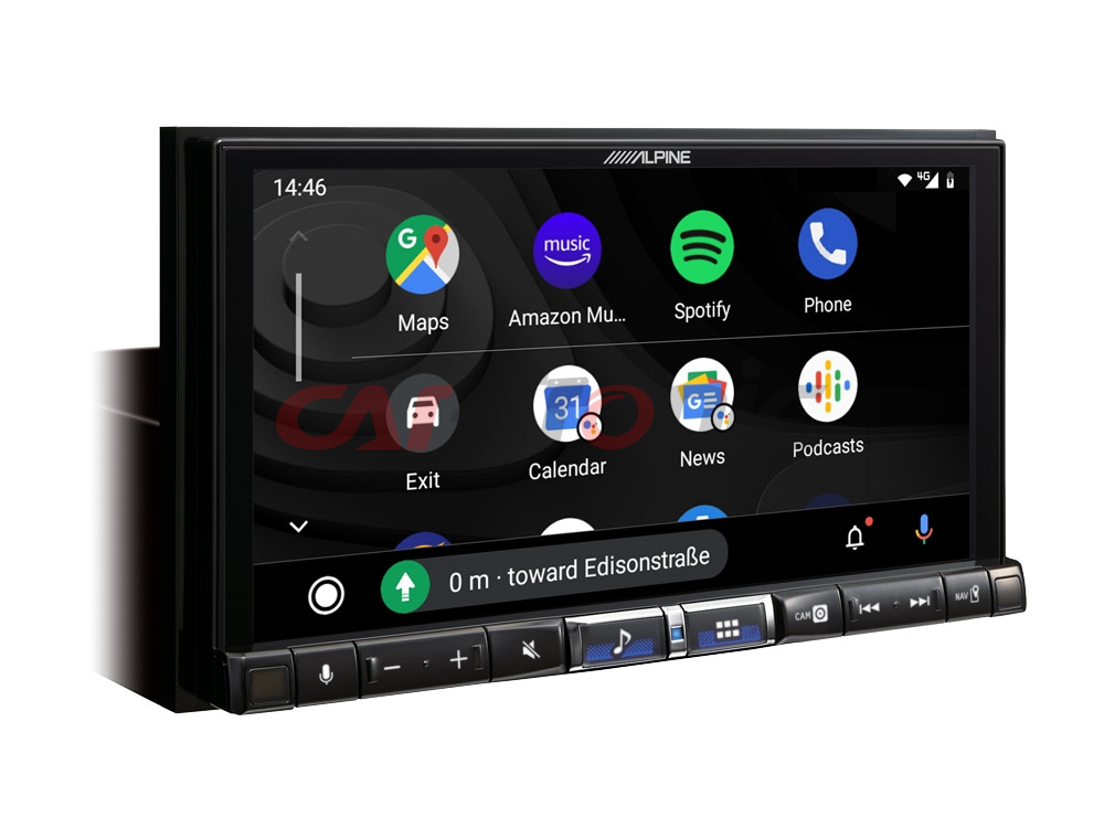 Stacja multimedialna 2 DIN Alpine ILX-705D. Apple CarPlay i Android Auto