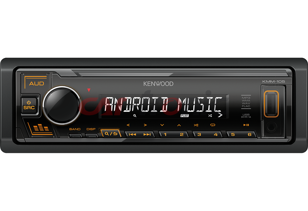 Radio samochodowe Kenwood KMM-105AY