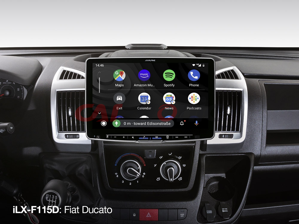 Stacja multimedialna 2 DIN Alpine iLX-F115D. Apple CarPlay i Android Auto