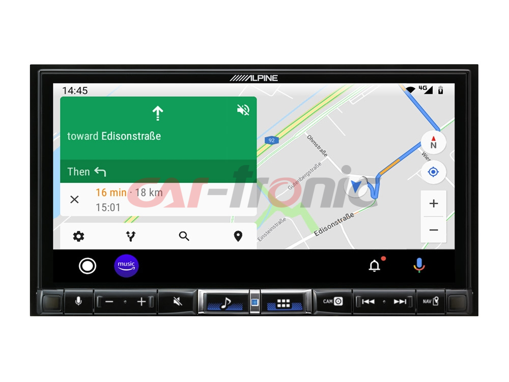 Stacja multimedialna 2 DIN Alpine ILX-705D. Apple CarPlay i Android Auto