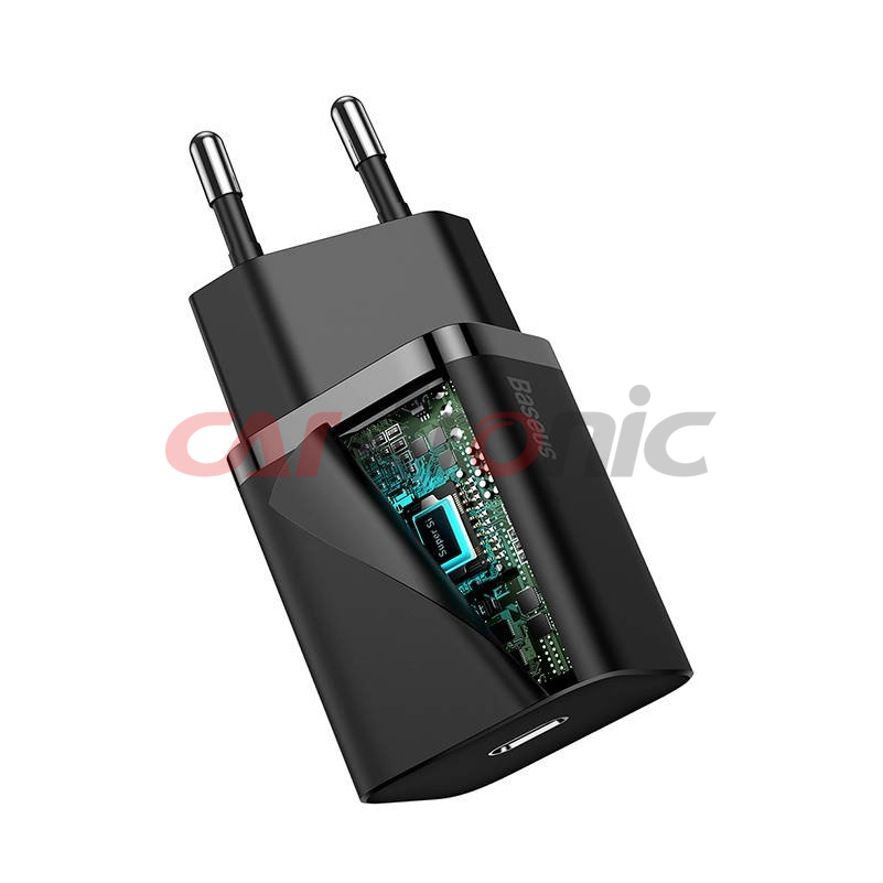 Ładowarka sieciowa Baseus Super Si Quick Charger 1C 20W czarna