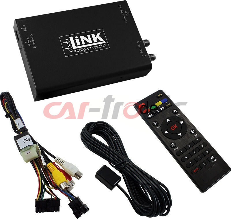 Samochodowy tuner DVB-T2 H265/H264/HEVC, USB