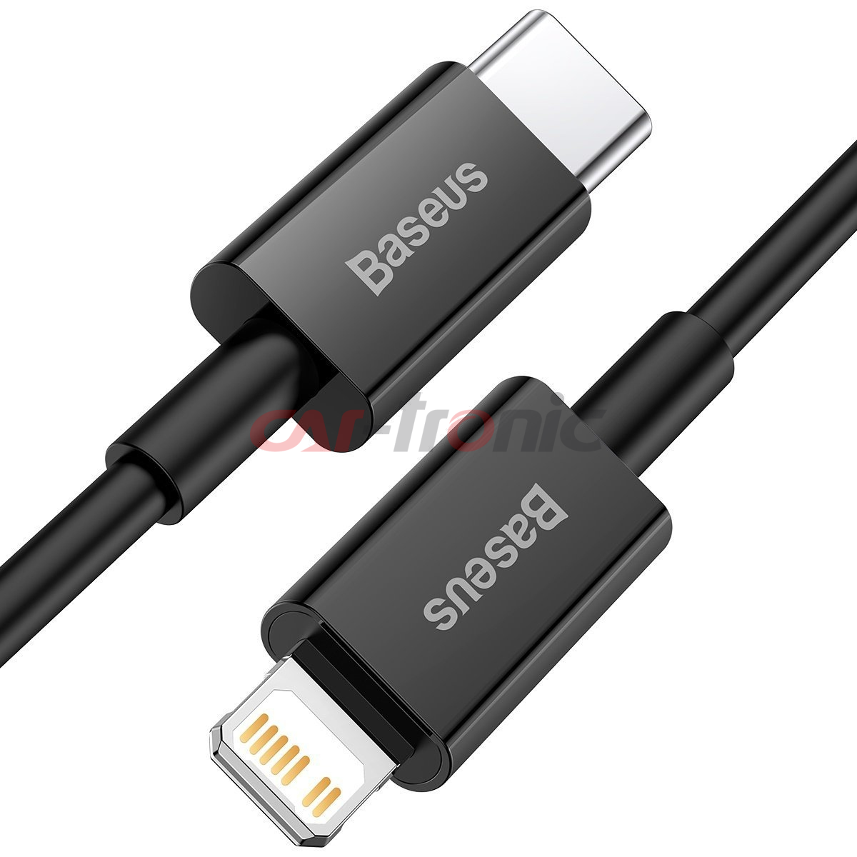 Kabel USB-C na Lightning Baseus Superior Series, 20W, PD, 1m czarny