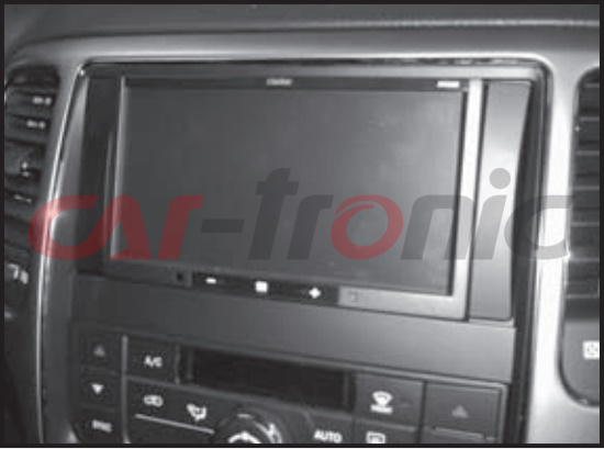 Ramka radiowa 2 DIN Jeep Grand Cherokee (WK), Dodge Durango 2011- 2013