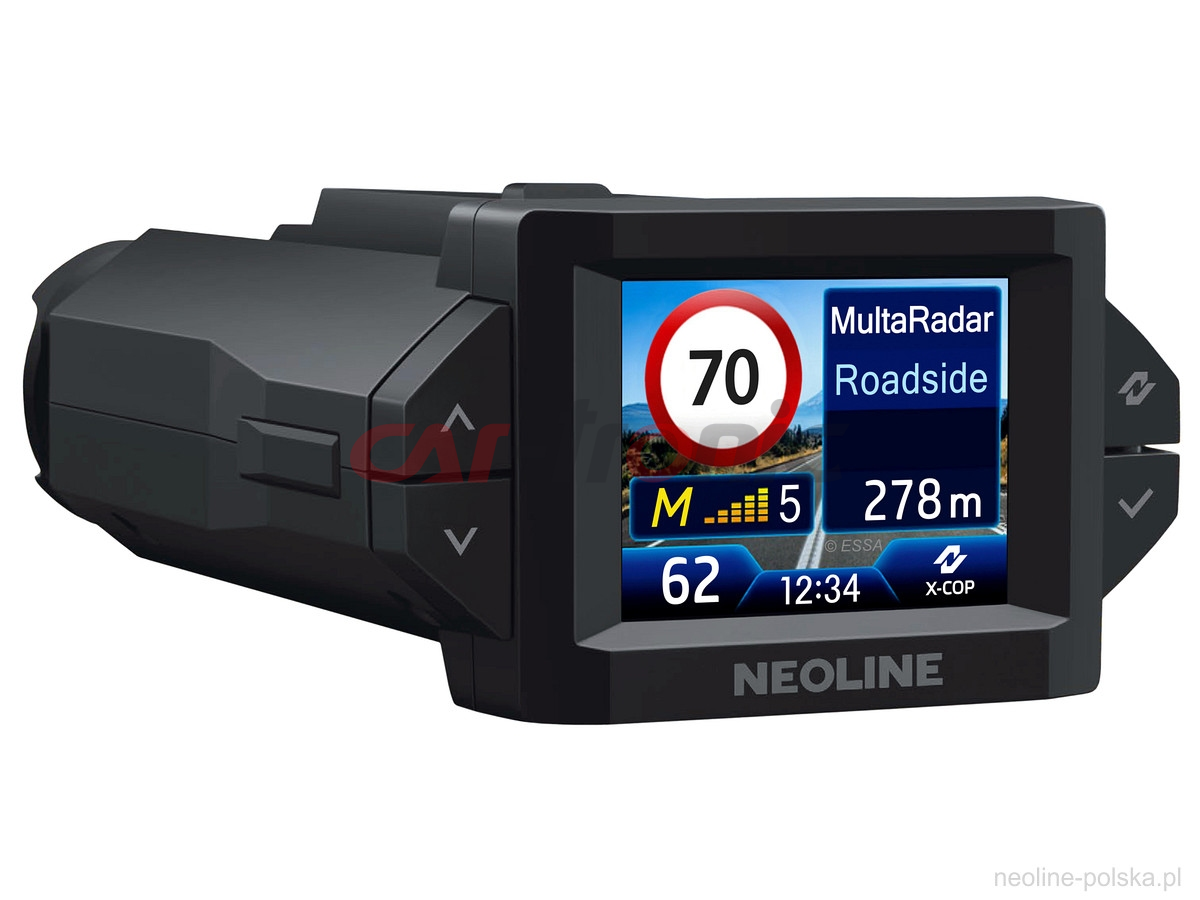 Neoline X-COP 9300s wideorejestrator Full HD z trybem parkingowym, aktywny antyradar