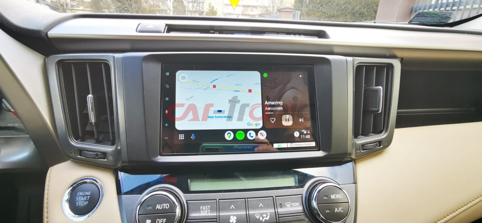 Ramka radiowa 2-DIN RB Toyota RAV4 2013 - 2018