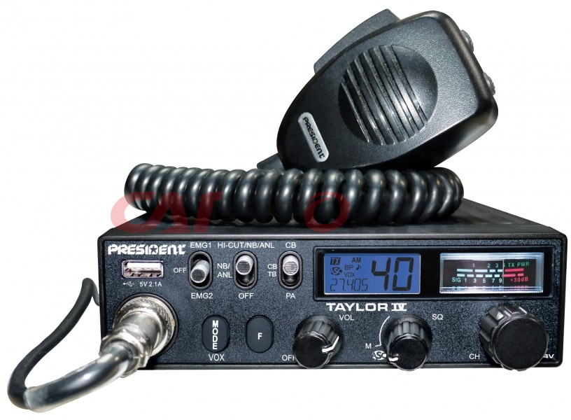 CB Radio President TAYLOR IV ASC