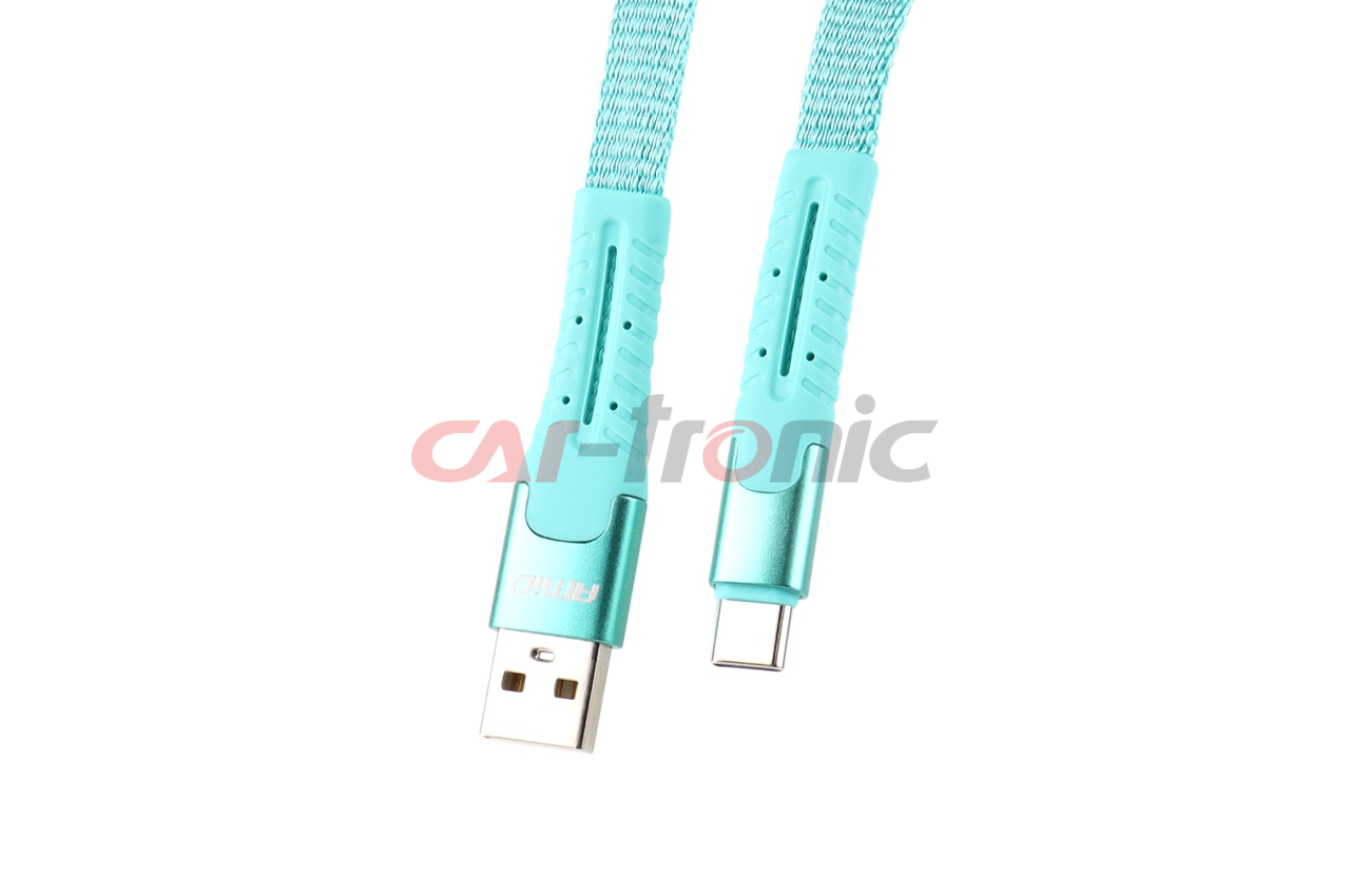 Kabel USB USB-C sprężynujący 1.2 m UC-14 AMIO-02531