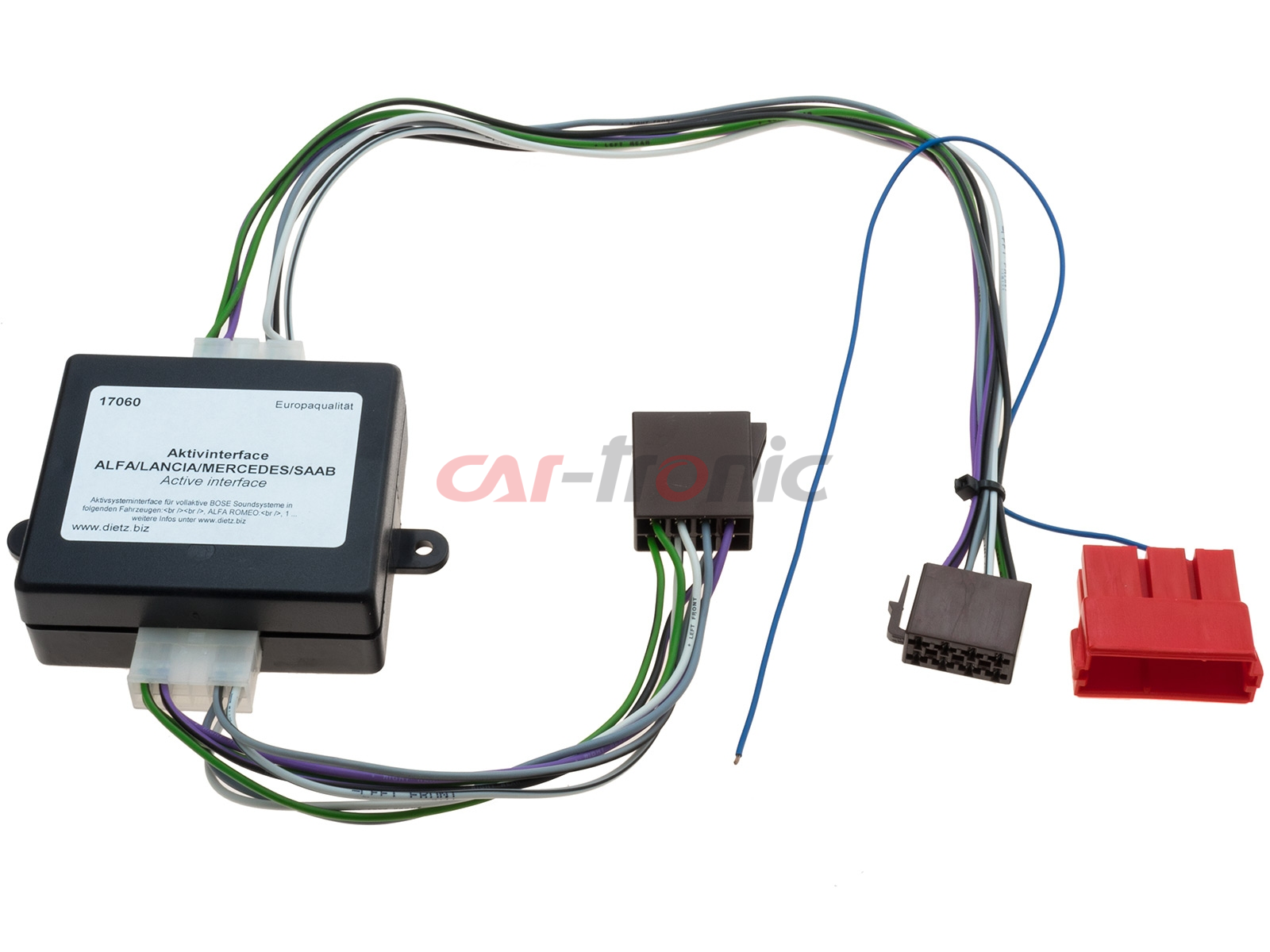 Interfejs do systemów aktywnych ALFA/MERCEDES/MAZDA BOSE