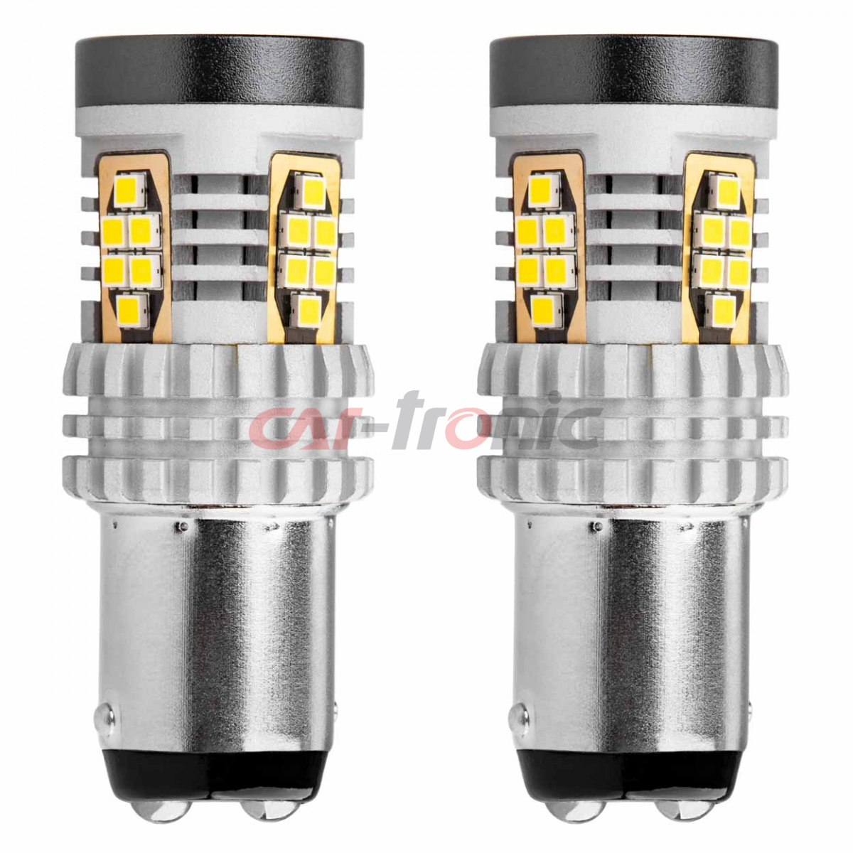 Żarówki LED CANBUS 3020 24SMD 1157 BAY15D P21/5W White 12V 24V AMIO-02798