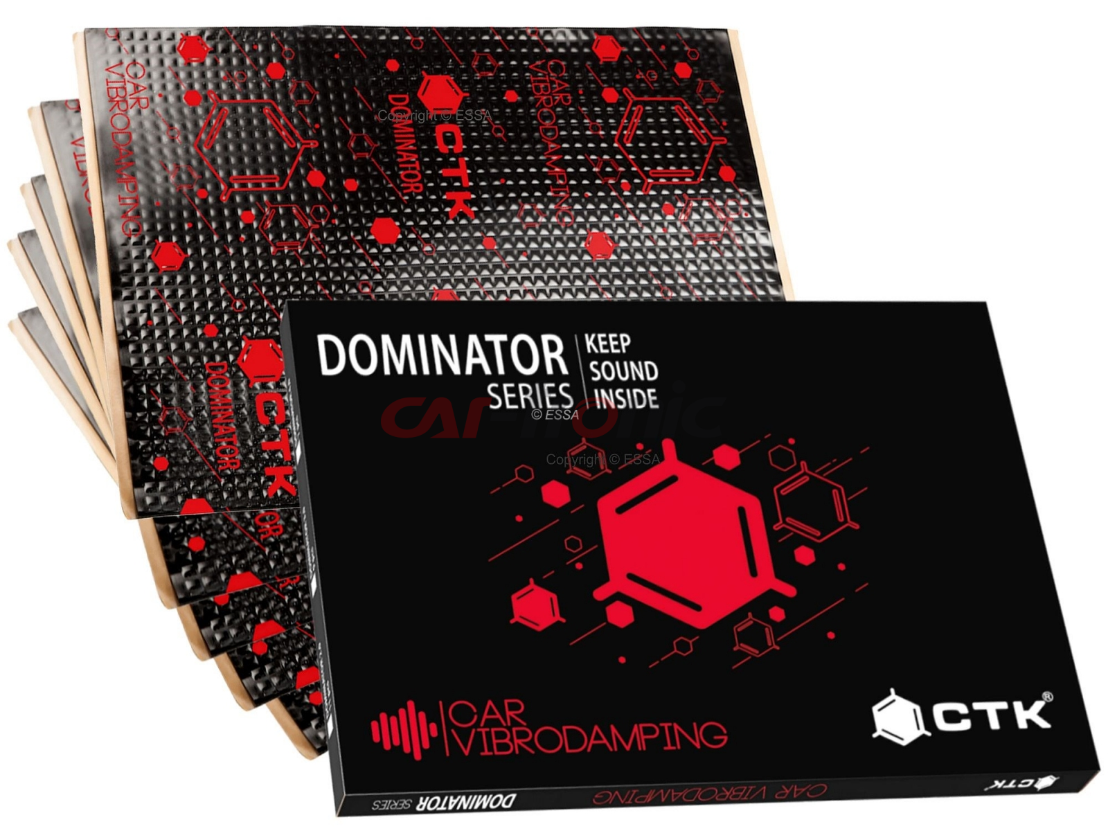 CTK Dominator 3.0 Box - mata tłumiąca 12szt./2,22m2