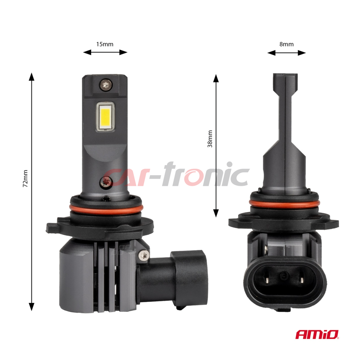 Żarówki samochodowe LED seria X4 Aviator HB4 6500K Canbus AMIO-03767