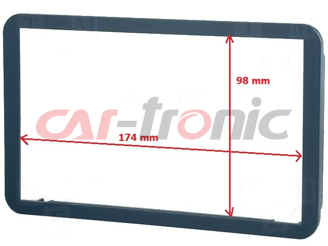 Ramka radiowa 2 DIN Alfa 159 2005->,Spider,Brera