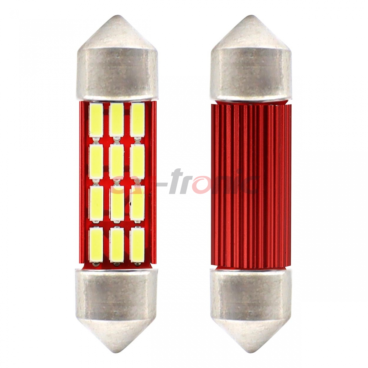 Żarówki LED CANBUS 4014 16SMD Festoon C5W C10W C3W 39mm White 12V 24V AMIO-01633