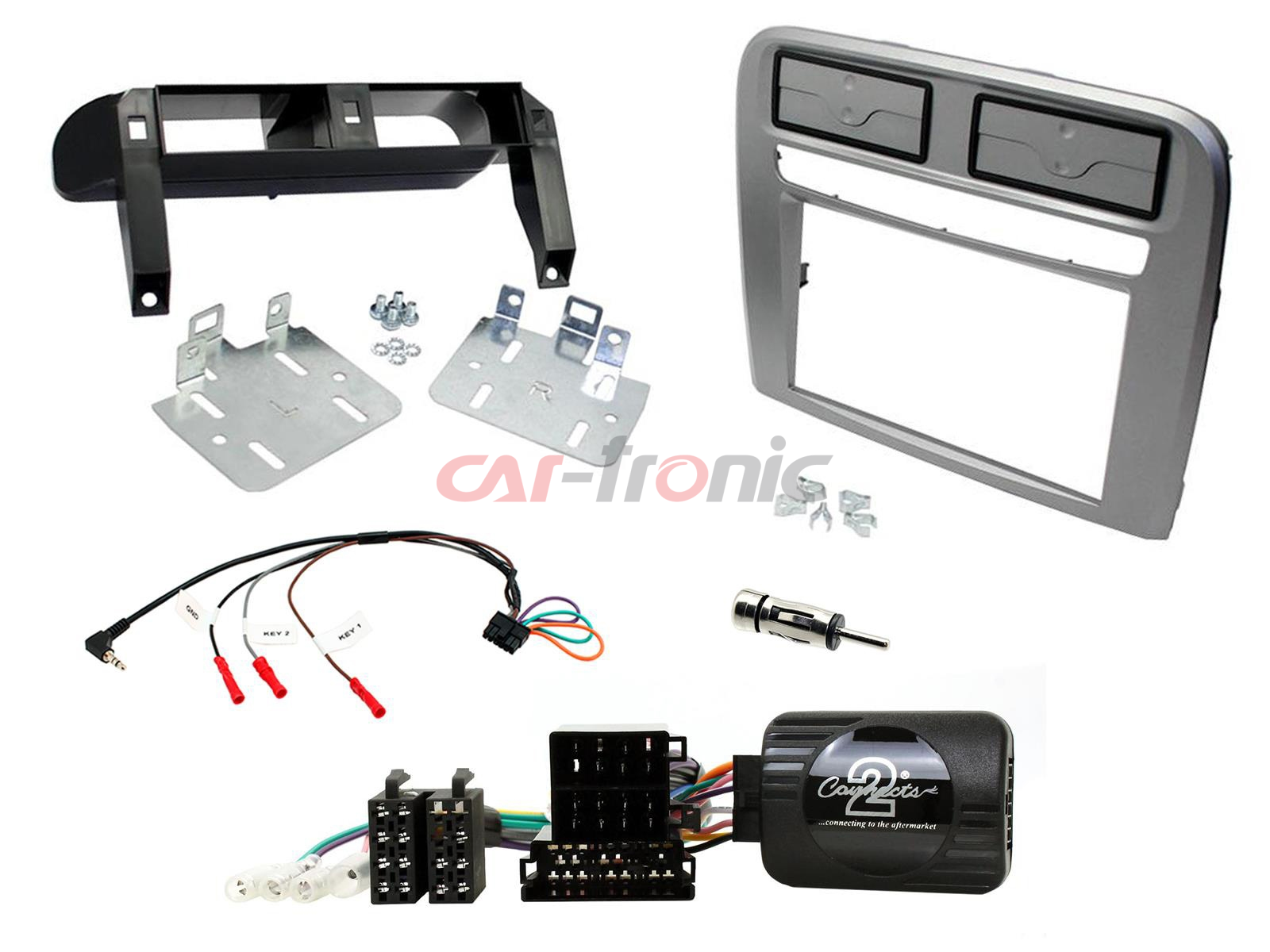 Zestaw montażowy 2DIN do Fiat Grande Punto 2005-2009