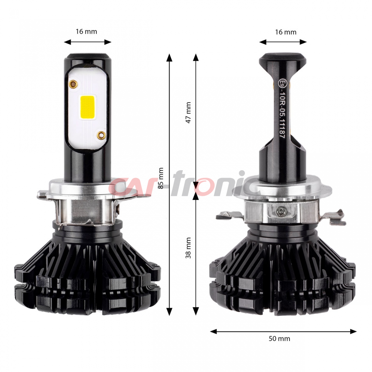 Żarówki samochodowe LED seria CX H7-1 6000K Canbus AMIO-01075