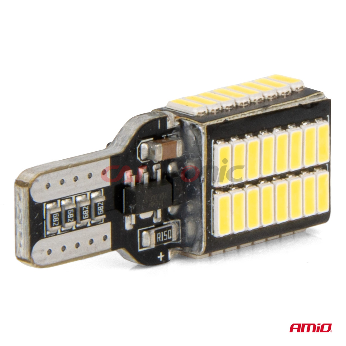 Żarówki LED CANBUS PRO series T15e W16W 54x4014 SMD White 12V 24V AMIO-03724