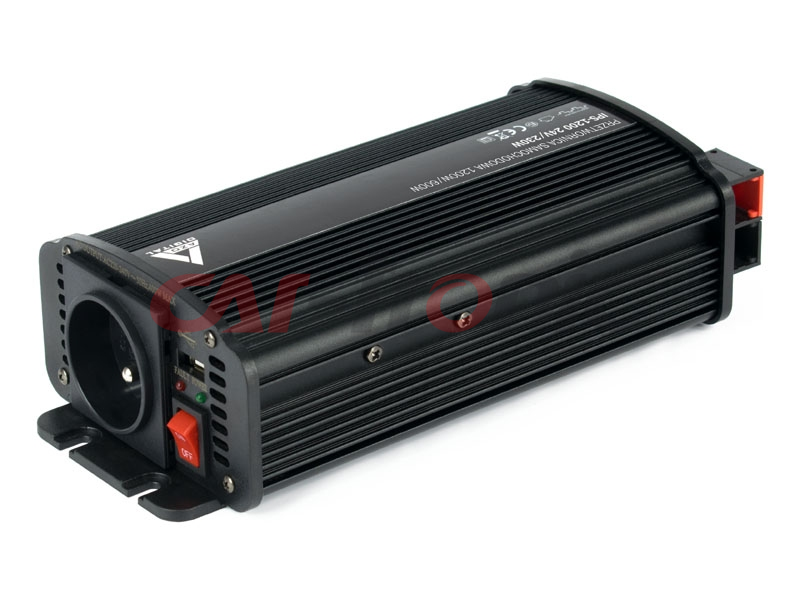 Samochodowa przetwornica napięcia 24 VDC / 230 VAC IPS-1200U 1200W