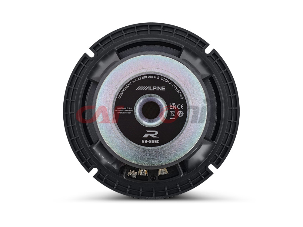 Głośniki samochodowe ALPINE R2-S65C 2-drożne komponentowe 100W RMS 165mm