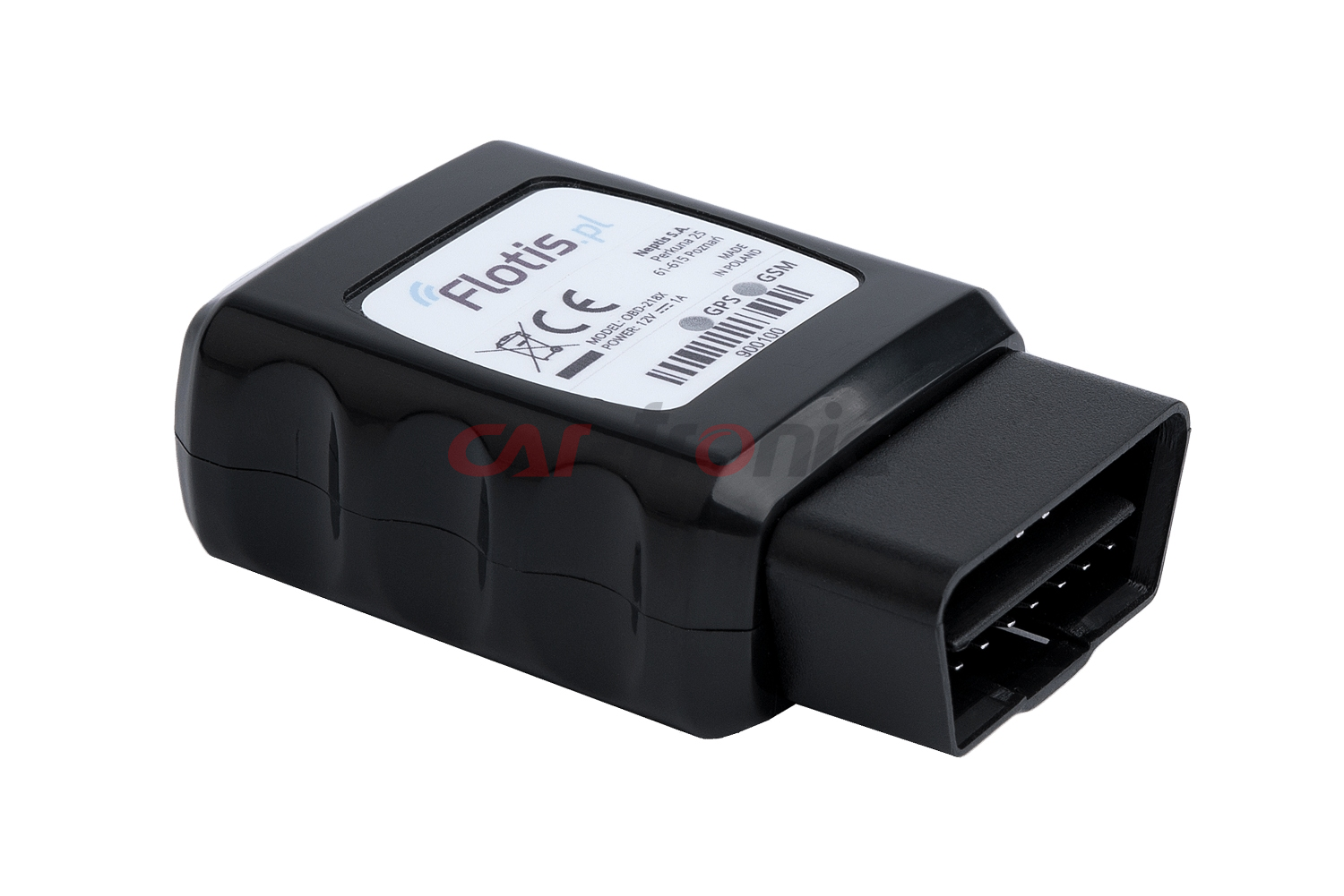 Lokalizator pojazdu GPS, GSM Flotis OBD