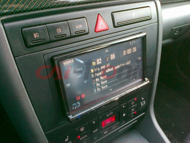 Ramka 2 ISO Audi A4 2000-2001 Symphony NAVIGATION PLUS