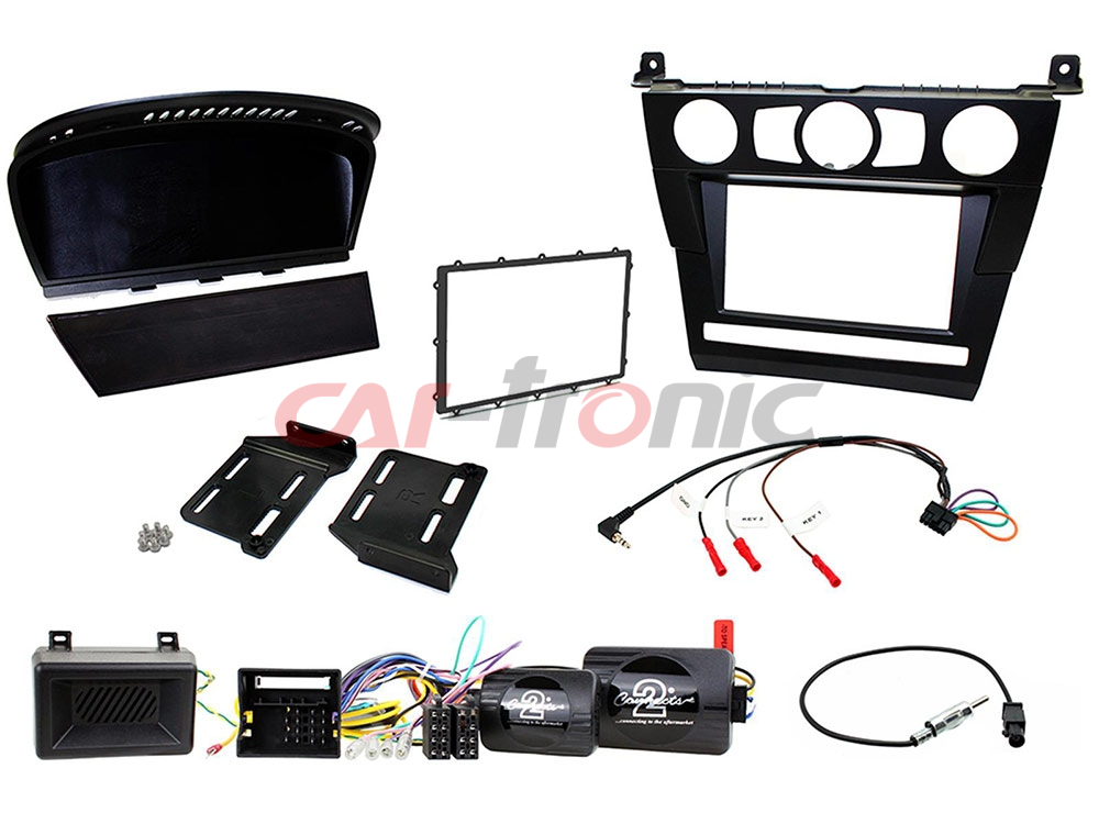 Zestaw montażowy BMW serii 5 (E60) 2003 - 2007 dla pojazdów bez fabrycznego wzmacniacza, CTKBM23