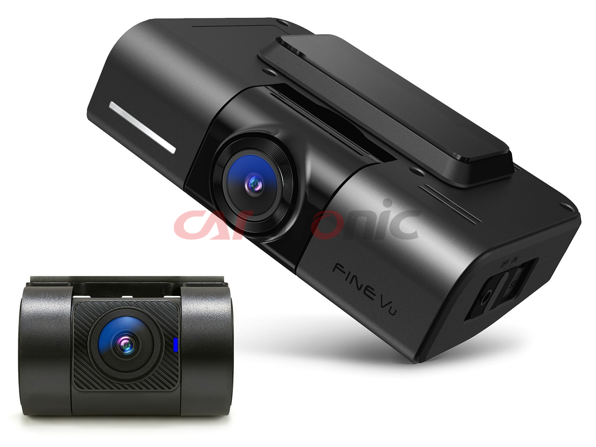 Wideorejestrator FineVu GX1000 / 2x Quad HD 2560x1440p (30 kl./s) WiFi, GPS, Fotoradary, karta 32 GB