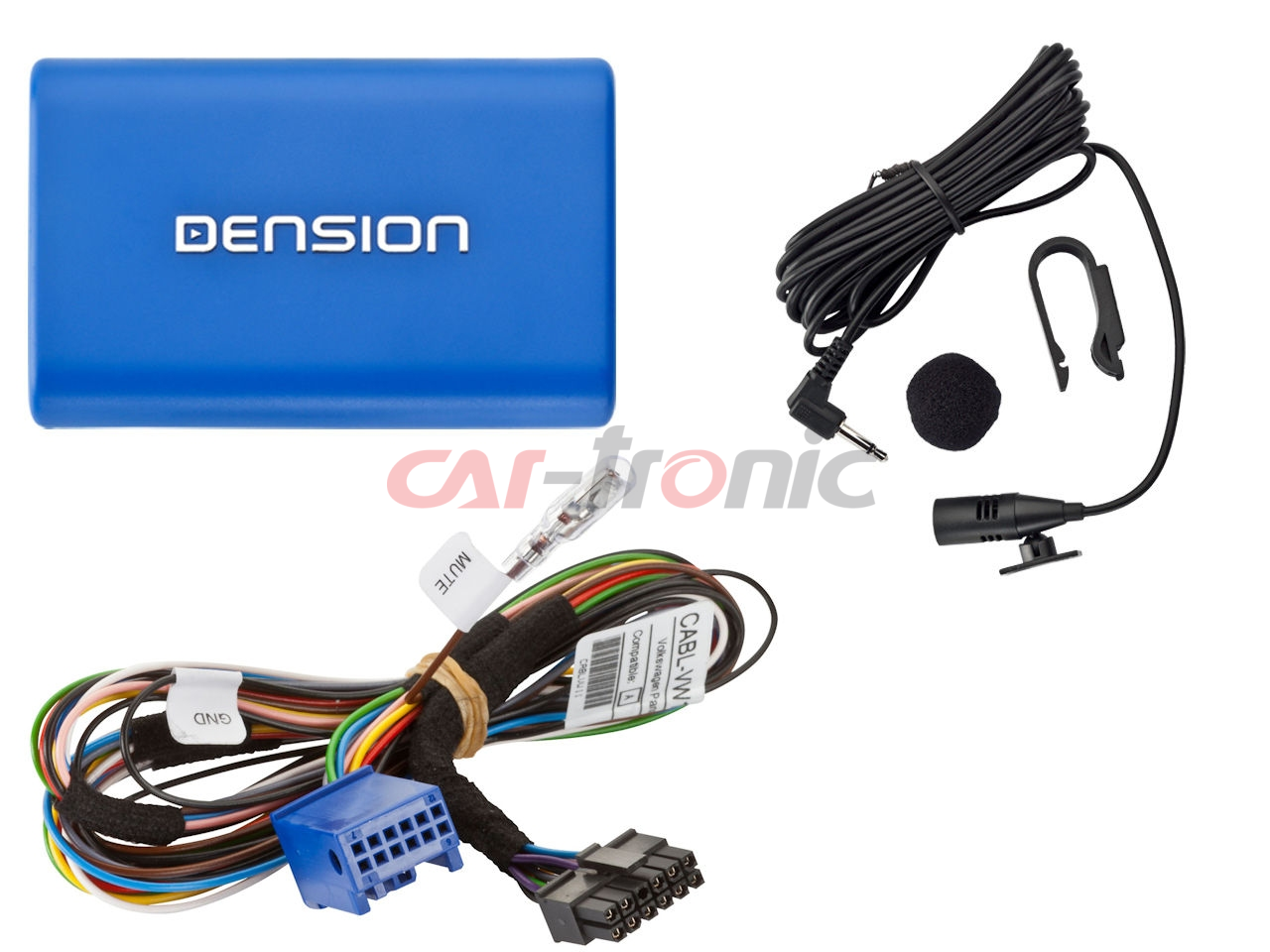 Cyfrowa zmieniarka Dension Bluetooth,USB,iPod,iPhone,AUX - Skoda Fabia, Octavia Stream