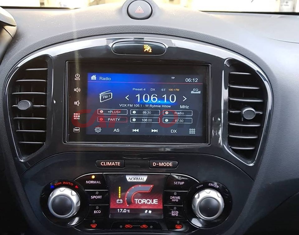 Ramka radiowa 2 DIN Nissan Juke (F15) 10/2010 - 05/2014