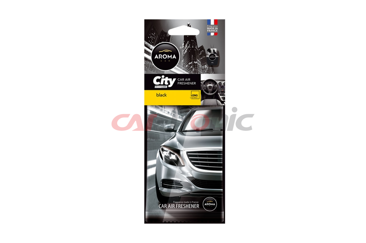 Odświeżacz powietrza AROMA CAR CITY CARD BLACK