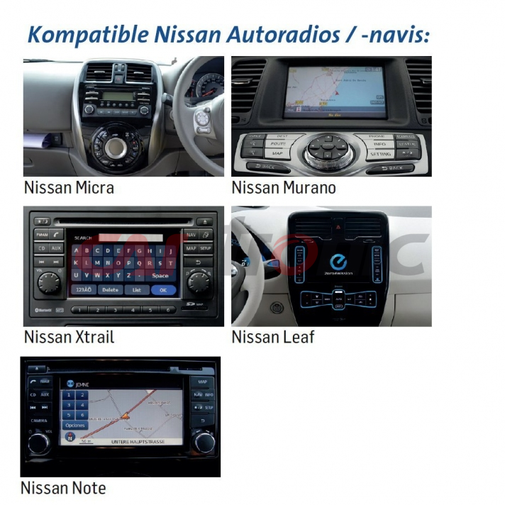 Dension DAB+U Uniwersalny odbiornik radiowy Nissan