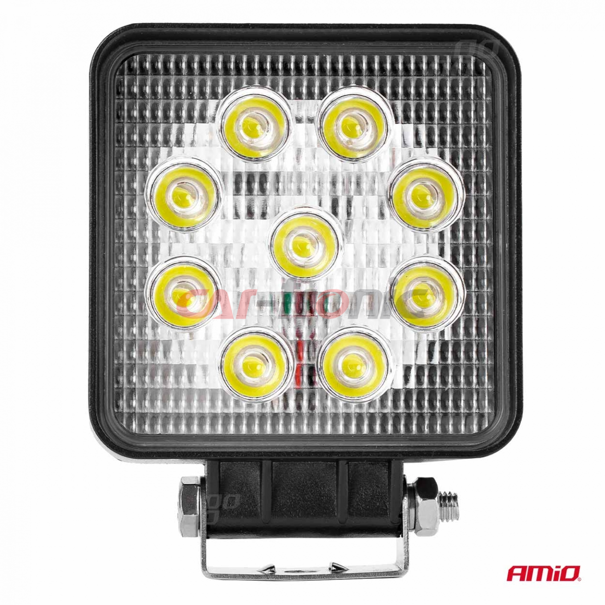 Lampa robocza halogen LED szperacz AWL03 9 LED 12V 24V AMIO-01614