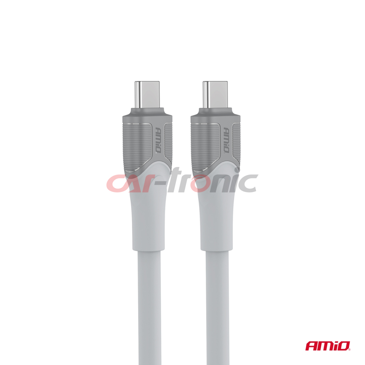 Kabel do ładowania USB-C USB-C 60W 100cm FullLINK transmisja danych AMIO-04291