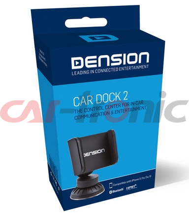 Uchwyt Dension CAR DOCK iPhone 5,5S,6,7- transmiter,AUX,ładowanie