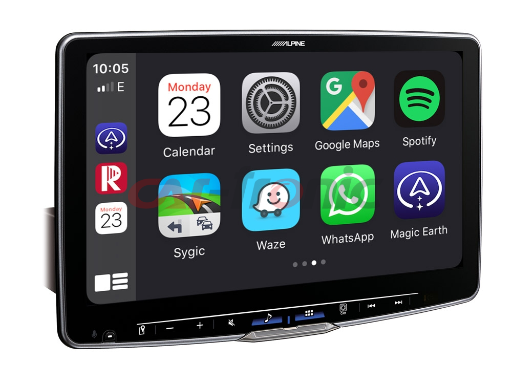 Stacja multimedialna 2 DIN Alpine iLX-F115D. Apple CarPlay i Android Auto