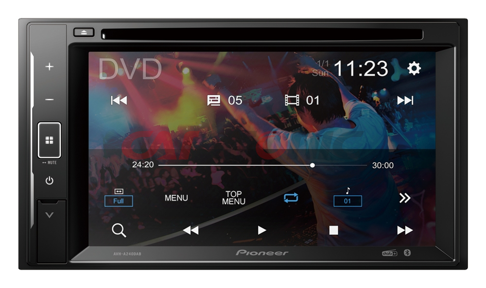 Stacja multimedialna 2 DIN Pioneer AVH-A240DAB