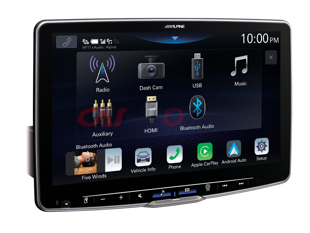 Stacja multimedialna 2 DIN Alpine iLX-F115D. Apple CarPlay i Android Auto