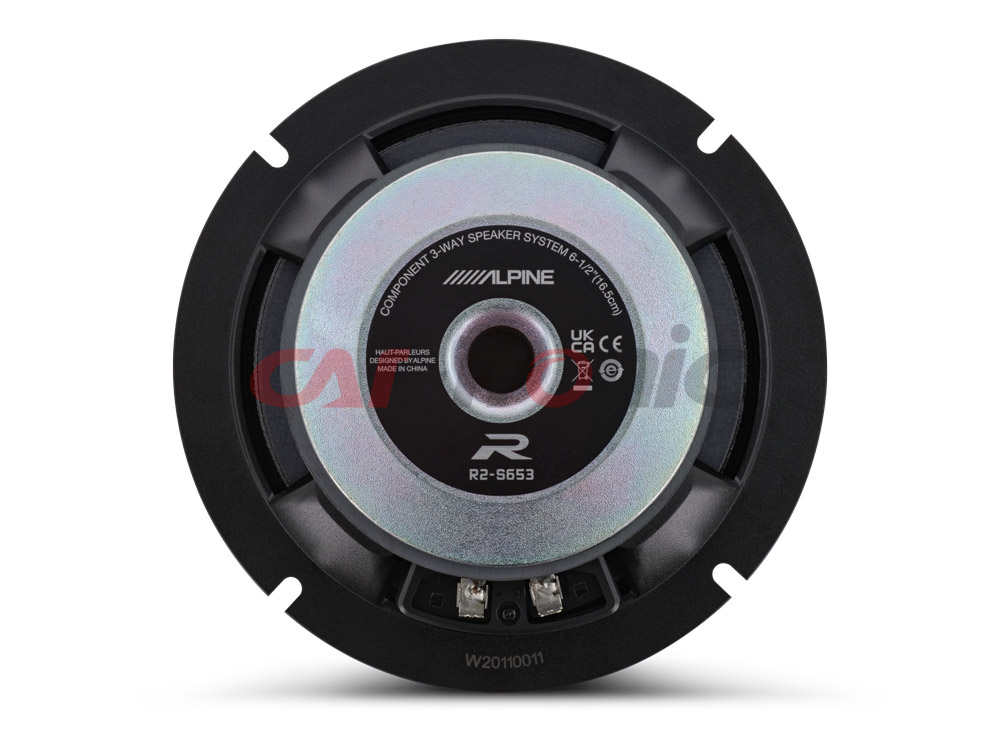 Głośniki samochodowe ALPINE R2-S653 3-drożne komponentowe 100W RMS 165mm