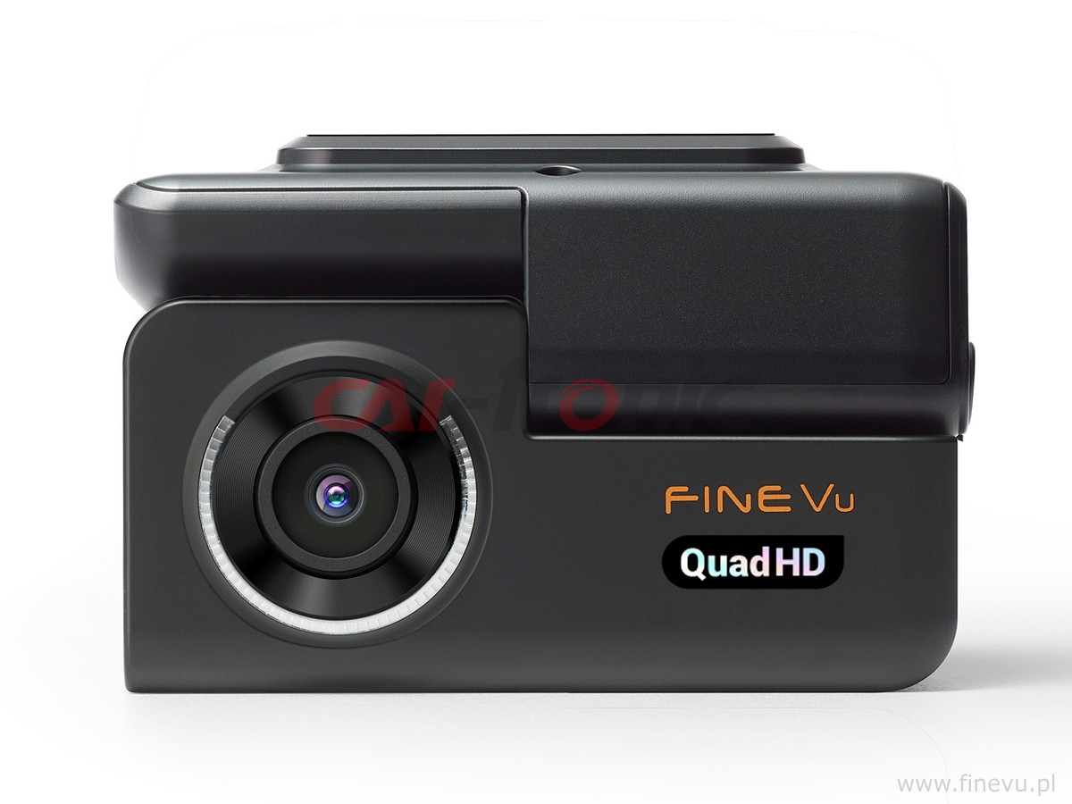 Wideorejestrator FineVu GX300 QHD+FHD WiFi GPS Fotoradary, karta 128 GB