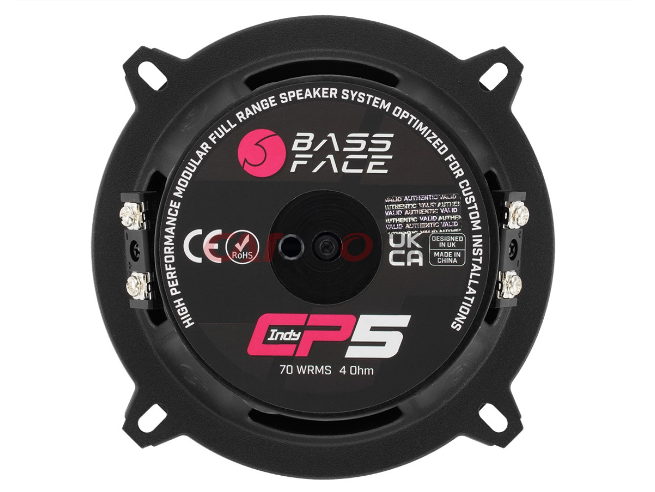 Głośniki samochodowe BASSFACE INDY CP5 130 mm, 2x 70W RMS, 4 Ohm